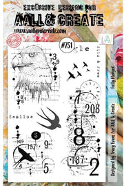 AALL & CREATE STAMP #751 Fully Fledged A5
